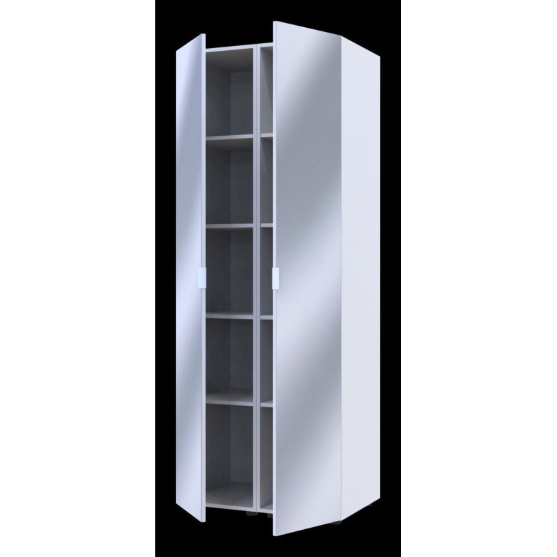 Комплект Гелар Белый 2 Зеркала 78х49.5х203.4 (42002163)