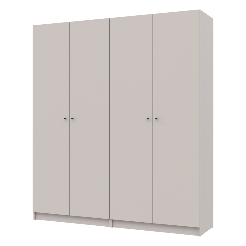 Комплект Промо с полками Кашемир 2+2 ДСП 180х48х204 (44900290)