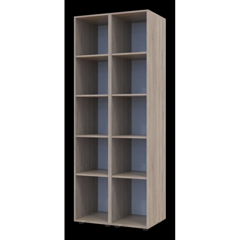 Zestaw Gelar Sonoma Oak z 2 lustrami, 78x49.5x203.4mm (42002165)