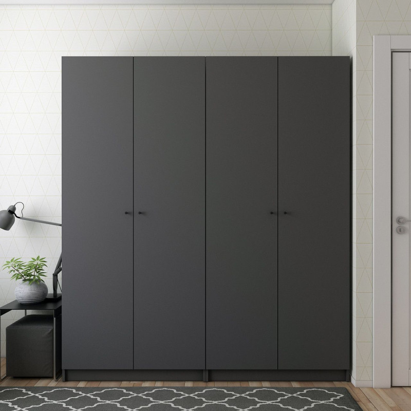 Шкаф для одежды Промо Графит 2+2 ДСП 180х48х204 (42005068)