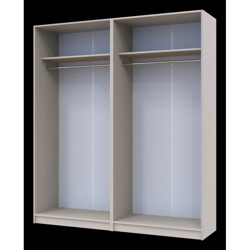 Шкаф для одежды Промо Кашемир 2+2 ДСП 180х48х204 (80737672)