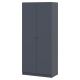 Шкаф для одежды Промо с полками Графит 2 ДСП 90х48х204 (42005101)