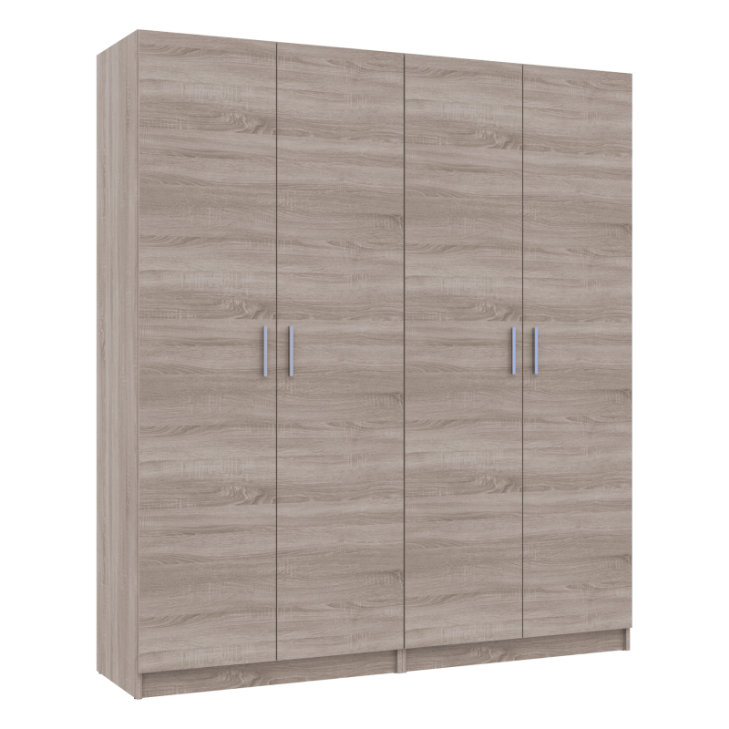 Комплект Промо с полками Дуб сонома 2+2 ДСП 180х48х204 (44900287)