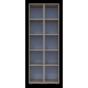 Zestaw Gelar Sonoma Oak z 2 lustrami, 78x49.5x203.4mm (42002165)