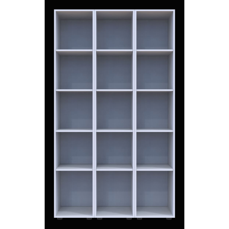 Комплект Гелар Белый 3 Зеркала 117х49.5х203.4 (42002166)