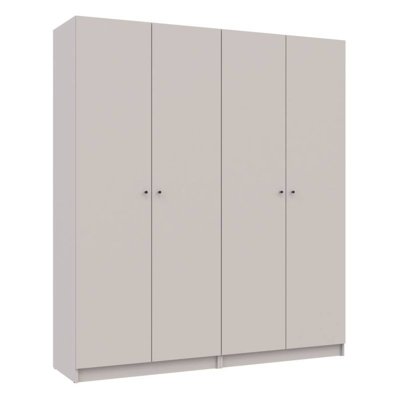 Комплект Промо с полками Кашемир 2+2 ДСП 180х48х204 (44900290)