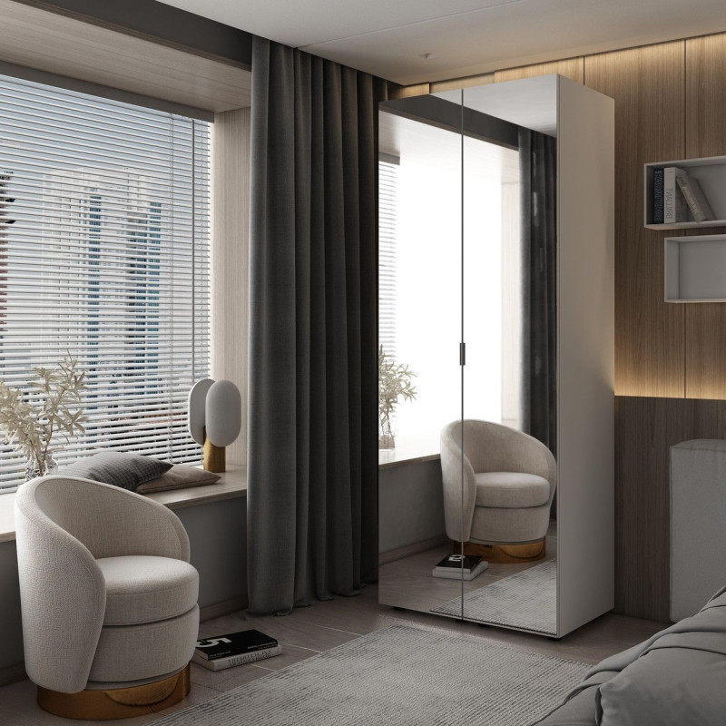 Комплект Гелар Белый 2 Зеркала 78х49.5х203.4 (42002163)