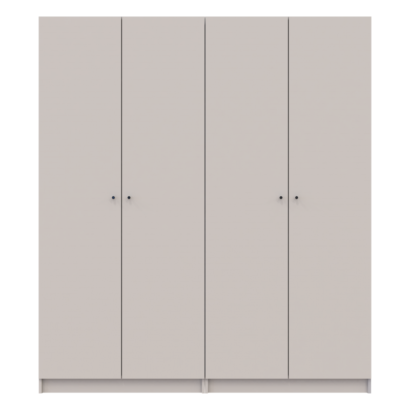 Комплект Промо с полками Кашемир 2+2 ДСП 180х48х204 (44900290)