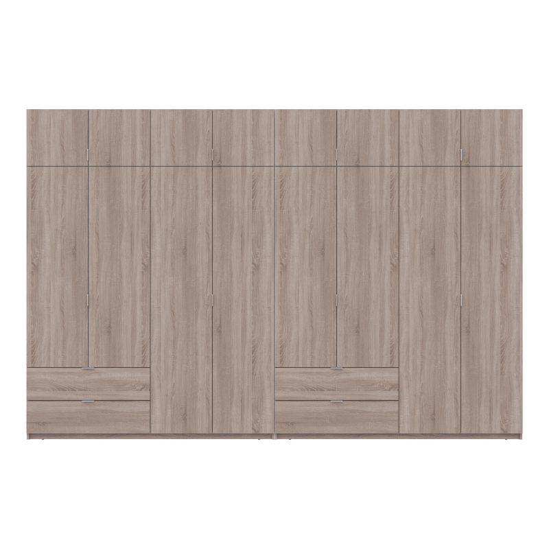 Комплект Лукас Дуб Сонома 4+4 ДСП 360х50х240 (42005143)