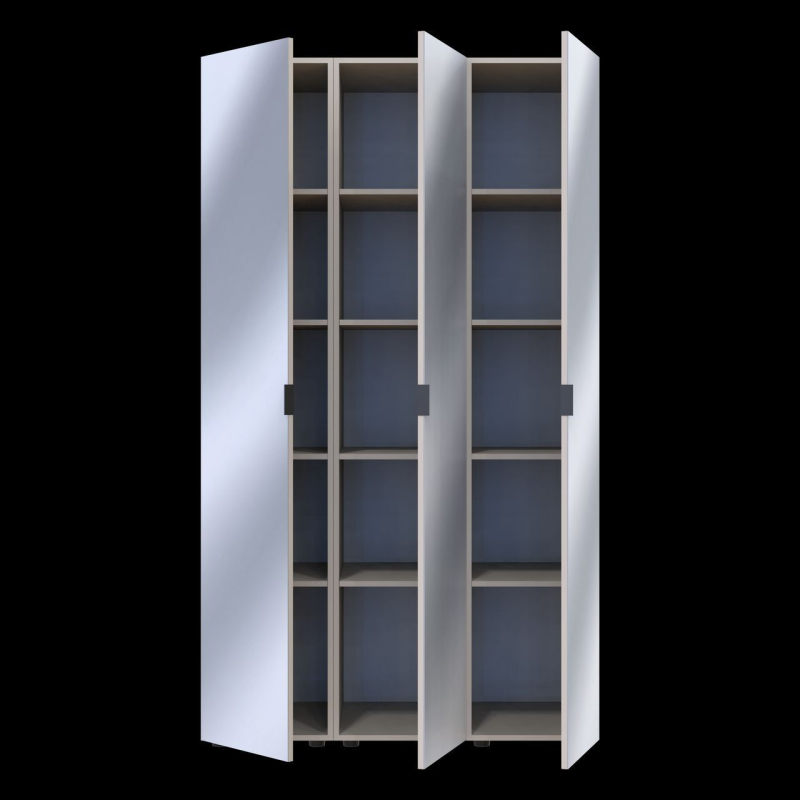 Комплект Гелар Кашемир 3 Зеркала 117х49.5х203.4 (42005104)