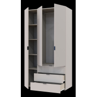 Шафа для одягу Гелар Кашемір 3 ДСП 116.2х49.5х203.4 (80737633)