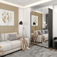 Комплект Гелар Графит 3 Зеркала 117х49.5х203.4 (42002167)