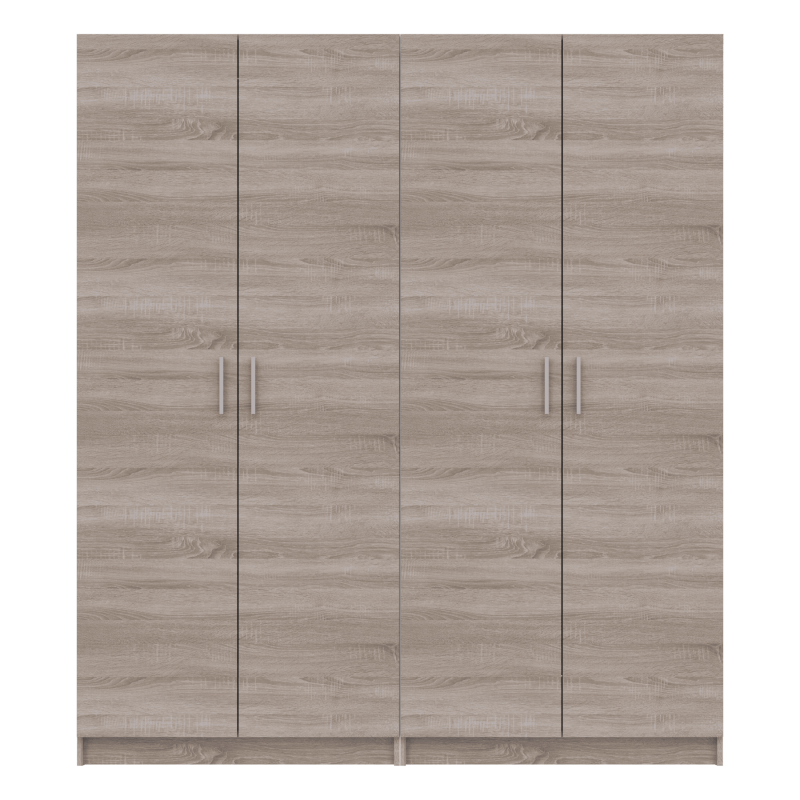 Комплект Промо с полками Дуб сонома 2+2 ДСП 180х48х204 (44900287)