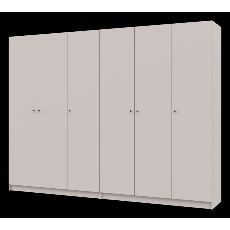 Шкаф для одежды Промо Кашемир 3+3 ДСП 270х48х204 (80737674)