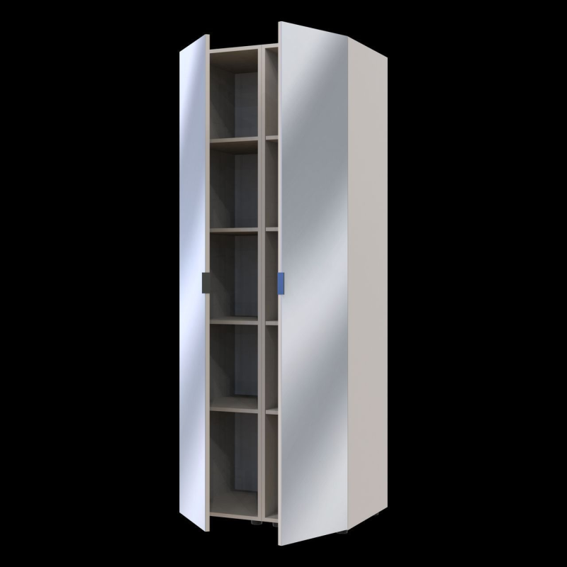 Комплект Гелар Кашемир 2 Зеркала 78х49.5х203.4 (42005103)