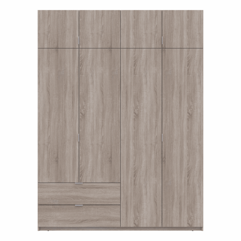 Распашной шкаф для одежды Лукас Дуб сонома 180х50х240 (80737731)