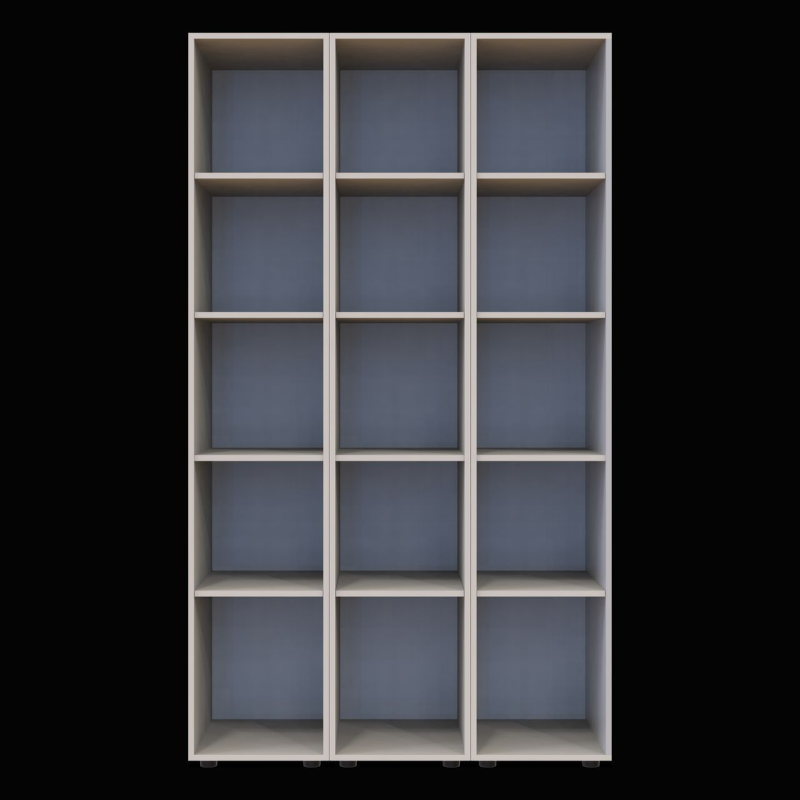 Комплект Гелар Кашемир 3 Зеркала 117х49.5х203.4 (42005104)