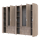 Распашная шкаф для одежды Гелар комплект Cонома 3+4 ДСП 271,2х49,5х203,4 (42002127)