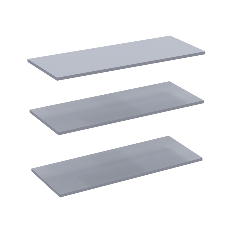 Шкаф для одежды Промо с полками Серый 2 ДСП 90х48х204 (80737770)