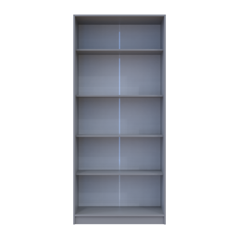 Шкаф для одежды Промо с полками Серый 2 ДСП 90х48х204 (80737770)