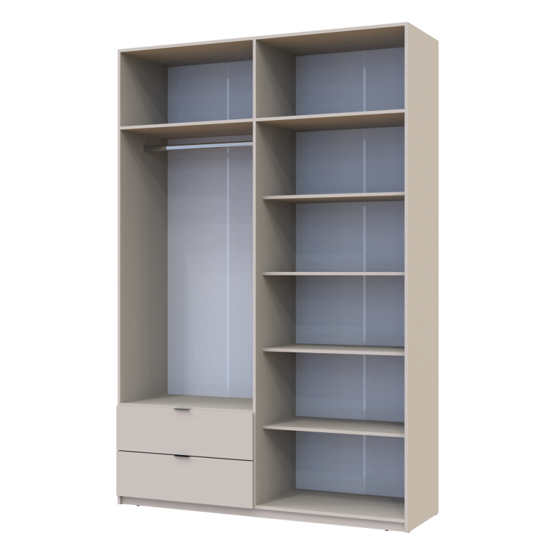 Распашной шкаф для одежды Лукас Кашемир 160х50х240 (80737728)