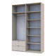 Распашной шкаф для одежды Лукас Кашемир 160х50х240 (80737728)