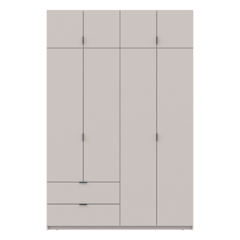 Распашной шкаф для одежды Лукас Кашемир 160х50х240 (80737728)