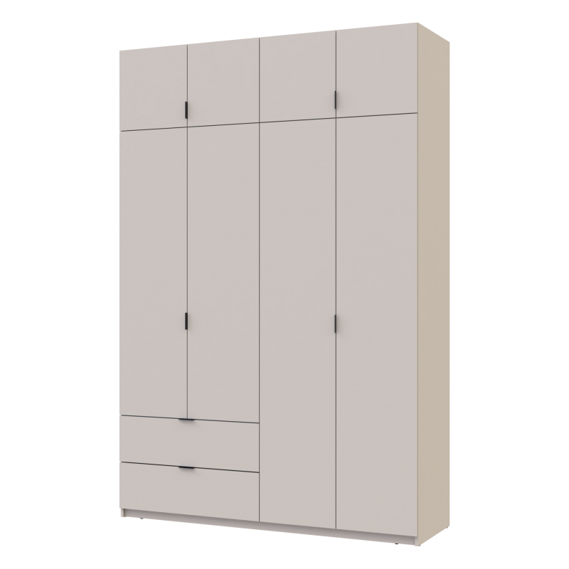 Распашной шкаф для одежды Лукас Кашемир 160х50х240 (80737728)