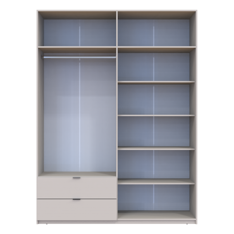 Распашная шкаф для одежды Лукас Кашемир 180х50х240 (80737729)