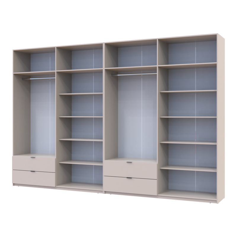 Комплект Лукас Кашемир 4+4 ДСП 360х50х240 (42005144)