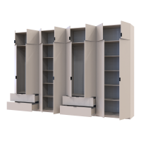 Комплект Лукас Кашемир 4+4 ДСП 360х50х240 (42005144)