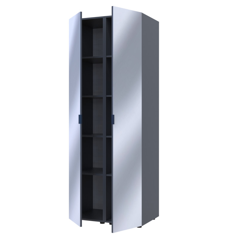 Комплект Гелар Графит 2 Зеркала 78х49.5х203.4 (42002164)