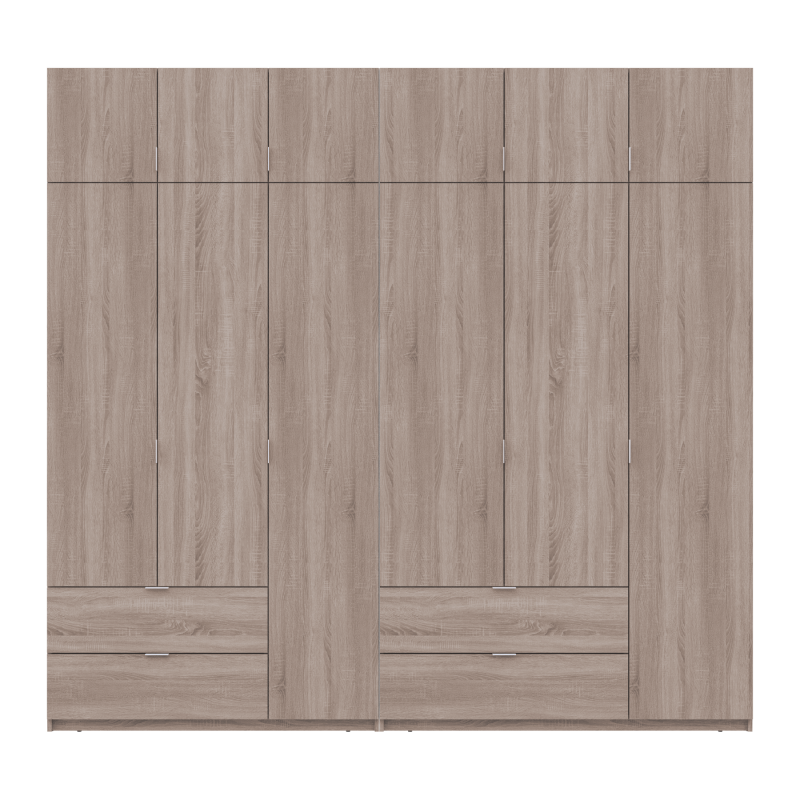 Комплект Лукас Дуб сонома 3+3 ДСП 255х50х240 (42005111)