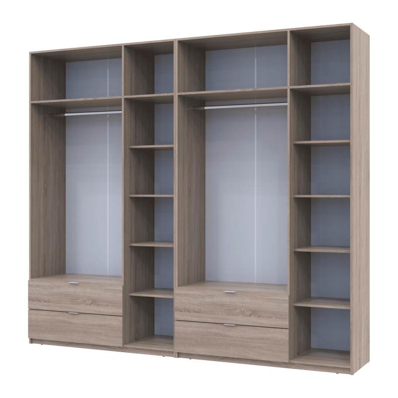 Комплект Лукас Дуб сонома 3+3 ДСП 270х50х240 (42005115)