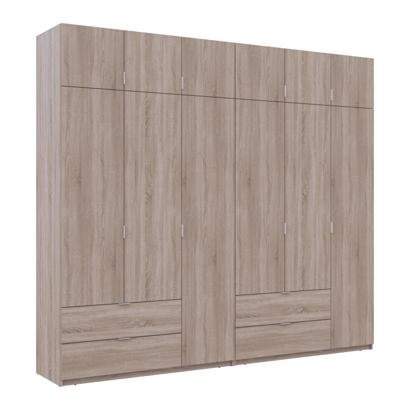 Комплект Лукас Дуб сонома 3+3 ДСП 270х50х240 (42005115)