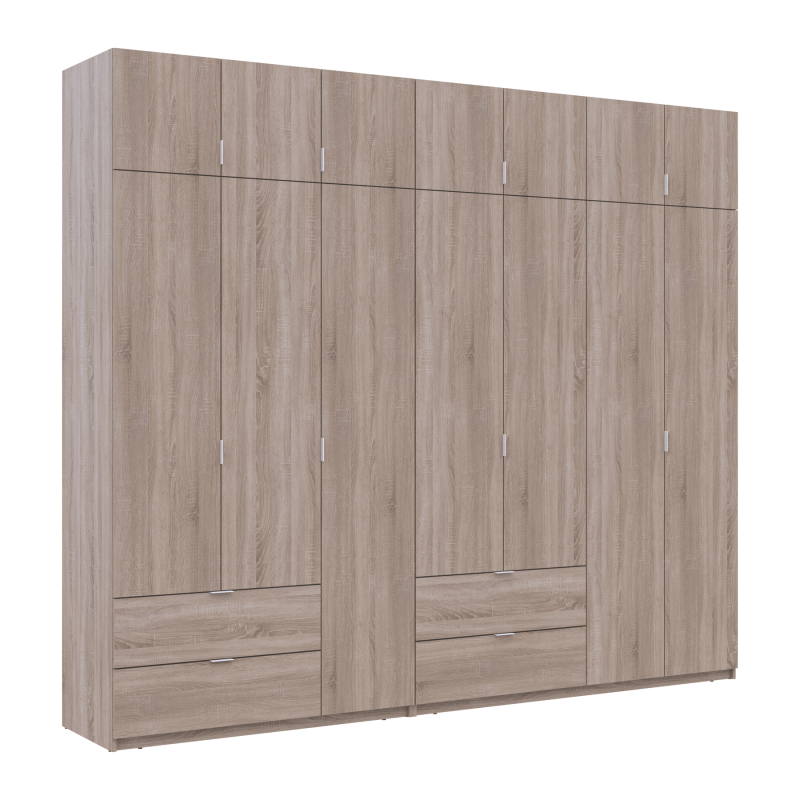 Комплект Лукас Дуб сонома 3+4 ДСП 280х50х240 (42005119)