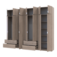 Комплект Лукас Дуб сонома 3+4 ДСП 295х50х240 (42005123)