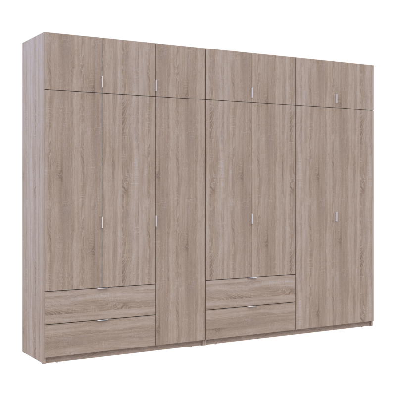 Комплект Лукас Дуб сонома 3+4 ДСП 315х50х240 (42005135)