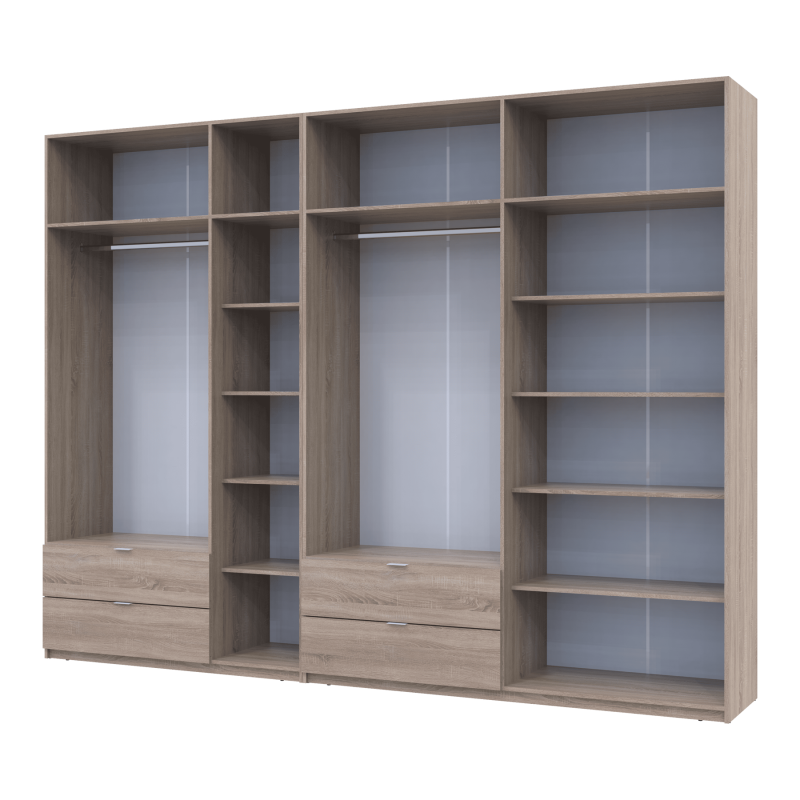 Комплект Лукас Дуб сонома 3+4 ДСП 315х50х240 (42005135)