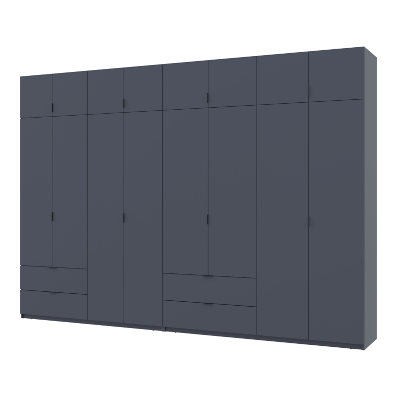 Комплект Лукас Графит 4+4 ДСП 340х50х240 (42005141)