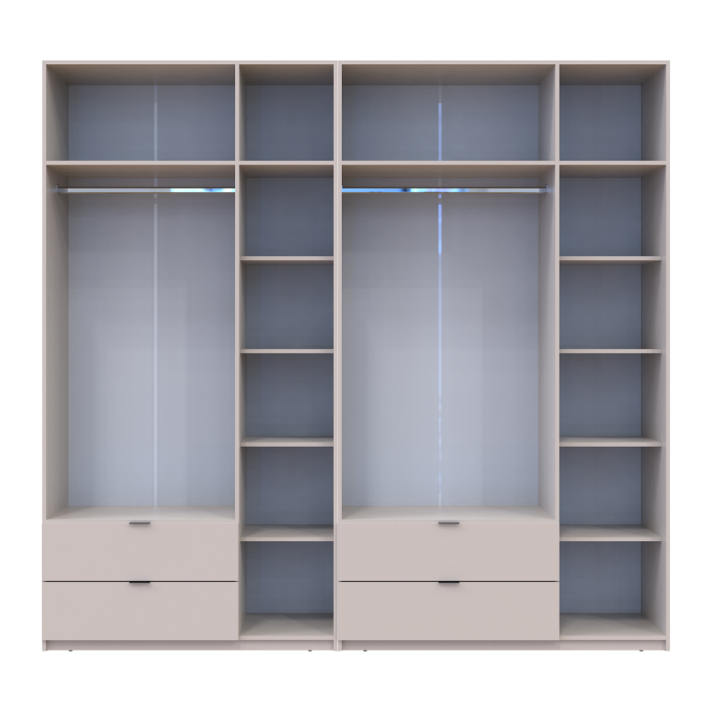 Комплект Лукас Кашемир 3+3 ДСП 255х50х240 (42005112)