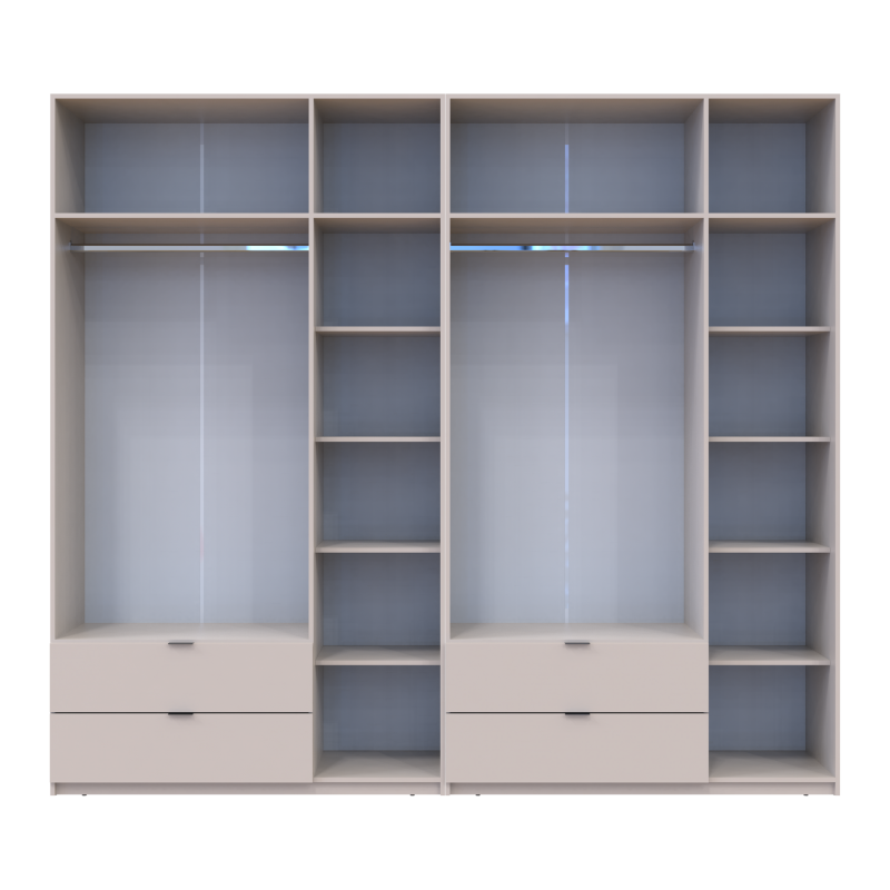 Комплект Лукас Кашемир 3+3 ДСП 270х50х240 (42005116)