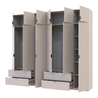 Комплект Лукас Кашемир 3+3 ДСП 270х50х240 (42005116)