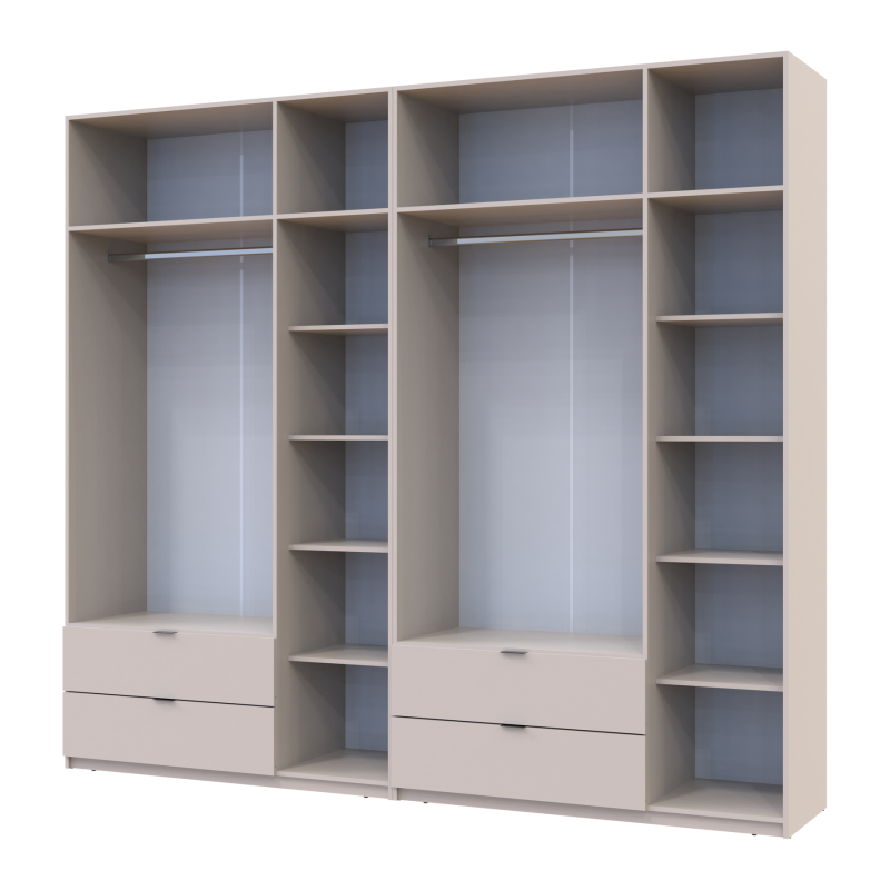 Комплект Лукас Кашемир 3+3 ДСП 270х50х240 (42005116)