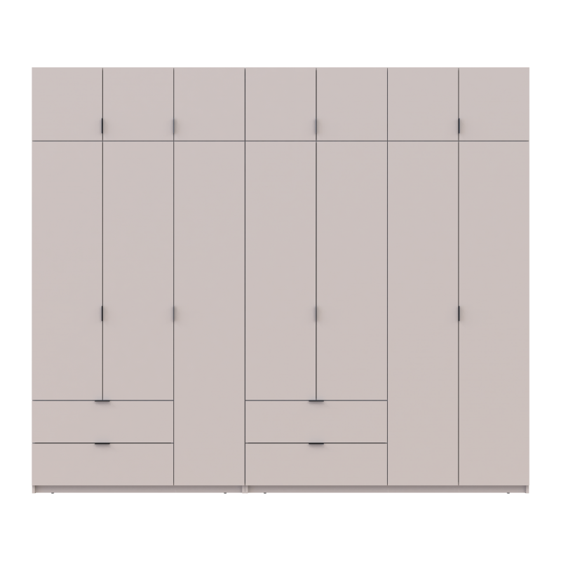 Комплект Лукас Кашемир 3+4 ДСП 280х50х240 (42005120)
