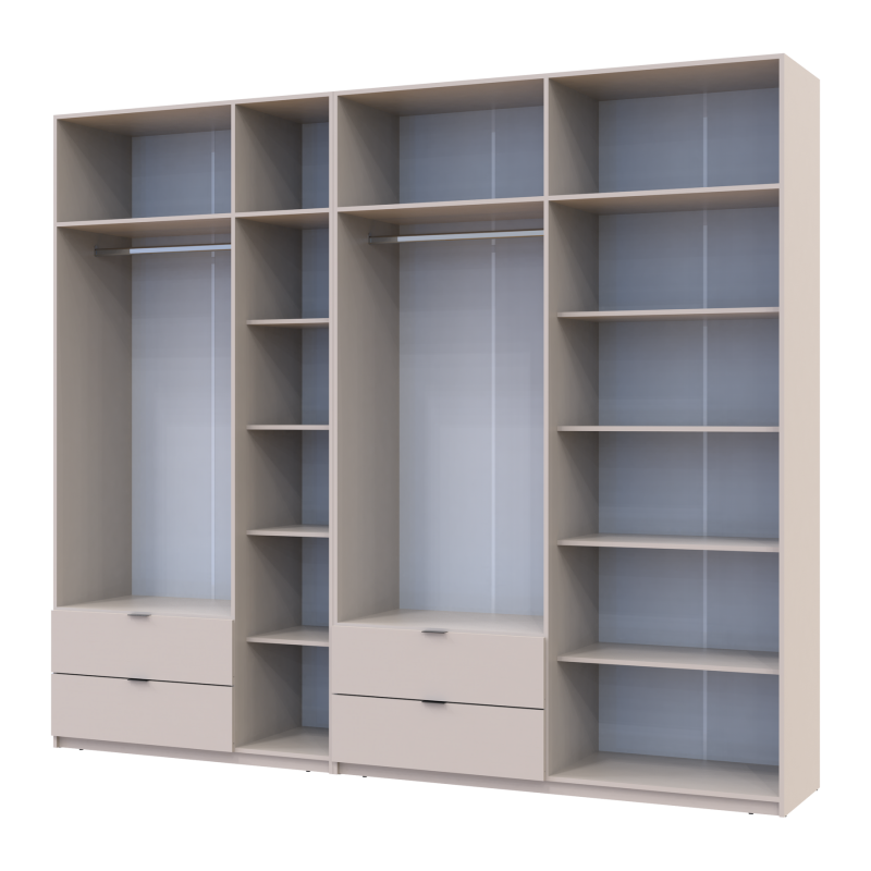 Комплект Лукас Кашемир 3+4 ДСП 280х50х240 (42005120)