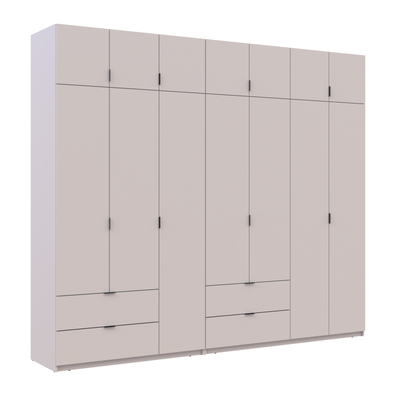 Комплект Лукас Кашемир 3+4 ДСП 280х50х240 (42005120)