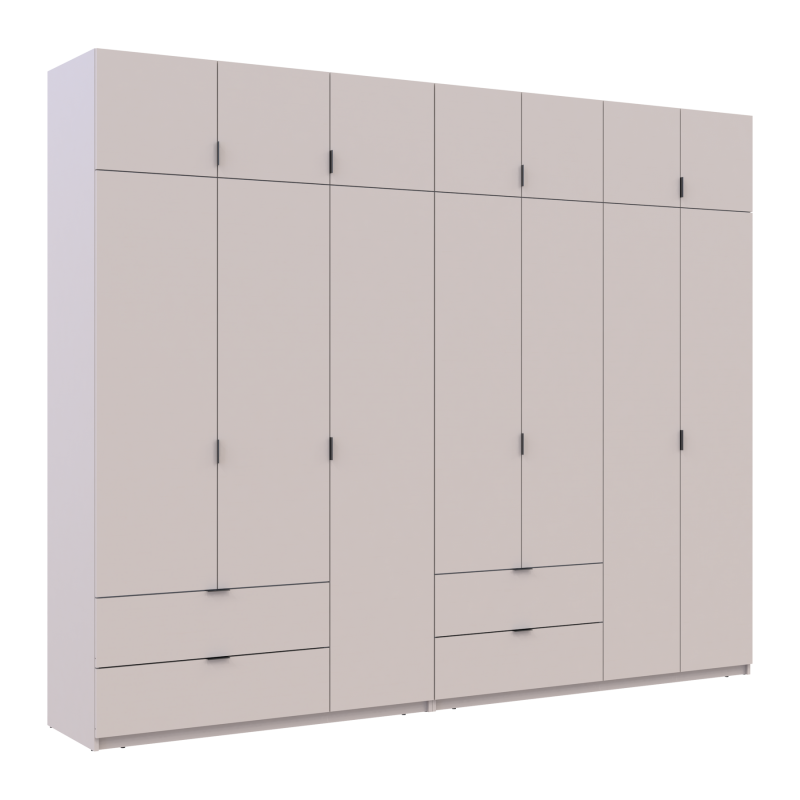 Комплект Лукас Кашемир 3+4 ДСП 295х50х240 (42005124)