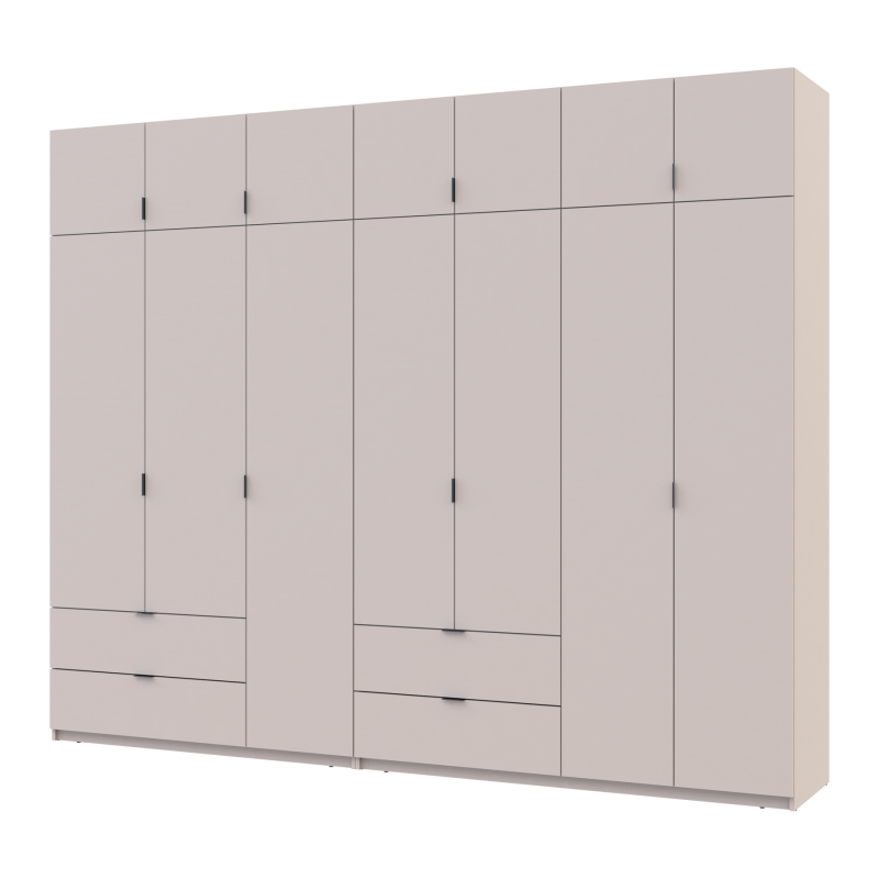 Комплект Лукас Кашемир 3+4 ДСП 295х50х240 (42005124)