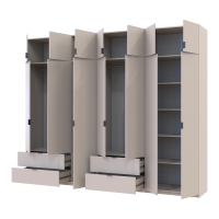 Комплект Лукас Кашемир 3+4 ДСП 295х50х240 (42005124)